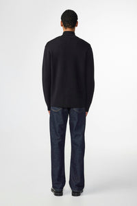 NN07 - Harald Wollmischung Pullover - Schwarz Sweatshirts NN07