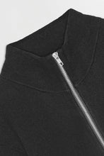 Laden Sie das Bild in den Galerie-Viewer, NN07 - Harald Wollmischung Pullover - Schwarz Sweatshirts NN07
