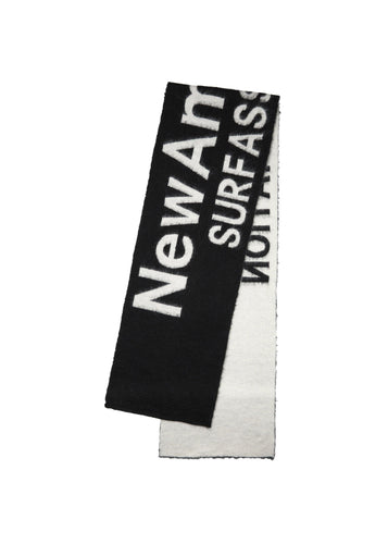 New Amsterdam - Logo Scarf - Black/White Accessoires New Amsterdam