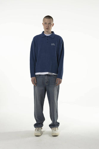 Goodies Sportive - Cactus Polo - Blue Sweatshirts Goodies Sportive