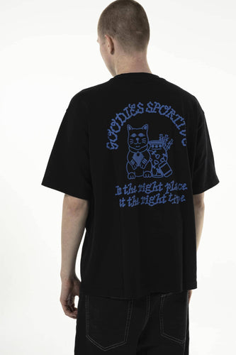 Goodies Sportive - Cats T-Shirt - Black T-Shirts Goodies Sportive