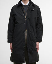 Laden Sie das Bild in den Galerie-Viewer, Barbour - Padded Exmoor Mantel - Black Jacken Barbour
