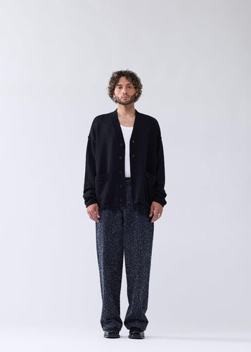 New Amsterdam - Logo Cardigan - Black Sweatshirts New Amsterdam