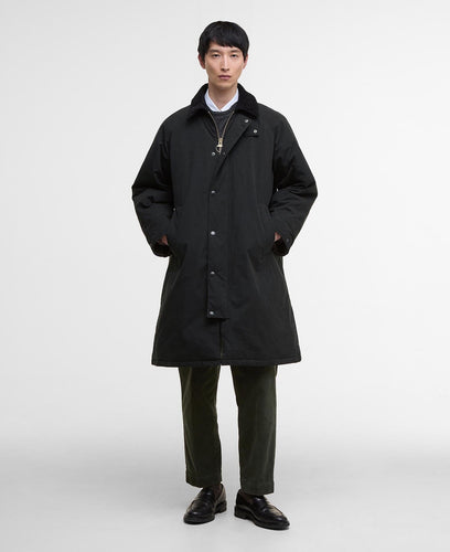 Barbour - Padded Exmoor Mantel - Black Jacken Barbour