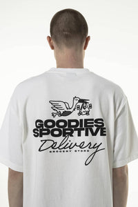 Goodies Sportive - Delivery T-Shirt - White T-Shirts Goodies Sportive