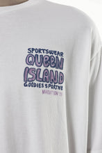 Laden Sie das Bild in den Galerie-Viewer, Goodies Sportive - Queen Island T-Shirt - White T-Shirts Goodies Sportive
