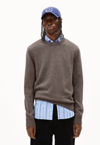 Armedangels - Alvaario Pullover - Steel Melange Pullover Armedangels