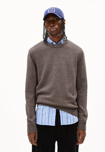 Armedangels - Alvaario Pullover - Steel Melange Pullover Armedangels