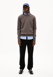 Armedangels - Alvaario Pullover - Steel Melange Pullover Armedangels