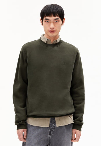 Armedangels - Baaro Fleece Sweatshirt - Forest Pine Pullover Armedangels