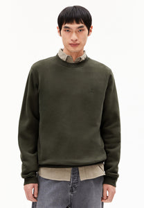 Armedangels - Baaro Fleece Sweatshirt - Forest Pine Pullover Armedangels