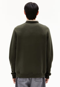 Armedangels - Baaro Fleece Sweatshirt - Forest Pine Pullover Armedangels