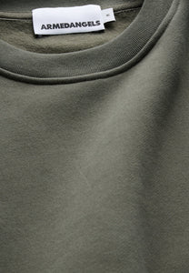 Armedangels - Baaro Fleece Sweatshirt - Forest Pine Pullover Armedangels