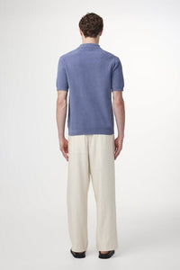NN07 - Danny Polo Shirt - Beringmeer-Blau T-Shirts NN07