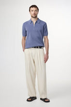 Laden Sie das Bild in den Galerie-Viewer, NN07 - Danny Polo Shirt - Beringmeer-Blau T-Shirts NN07
