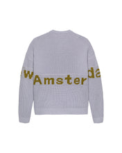 Laden Sie das Bild in den Galerie-Viewer, New Amsterdam - Name Crew Knit - Sea Fog Pullover New Amsterdam
