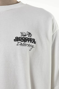 Goodies Sportive - Delivery T-Shirt - White T-Shirts Goodies Sportive