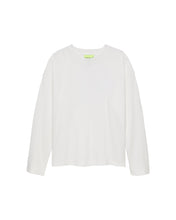 Laden Sie das Bild in den Galerie-Viewer, New Amsterdam - LOGO LONGSLEEVE WAFFLE - WHITE
