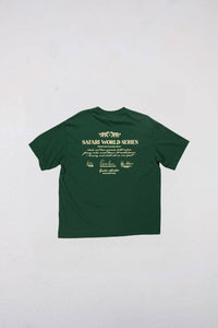 Goodies Sportive - Safari World Series T-Shirt - Green T-Shirts Goodies Sportive