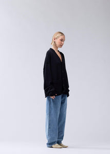 New Amsterdam - Logo Cardigan - Black Sweatshirts New Amsterdam