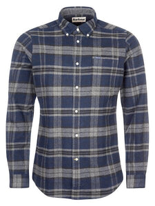 Barbour - Betsom Tailored Hemd - Grey Marl Hemden Barbour