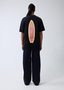 New Amsterdam - Surfboard Tee - Black T-Shirts New Amsterdam