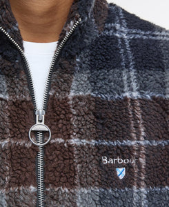 Barbour - Tartan Sherpa Fleecejacke - Midnight Oak Tartan Jacken Barbour