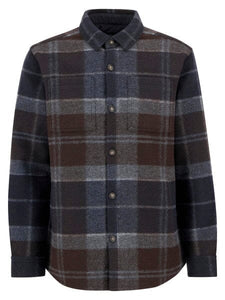 Barbour - Chapter Overshirt - Midnight Oak Tartan Hemden Barbour