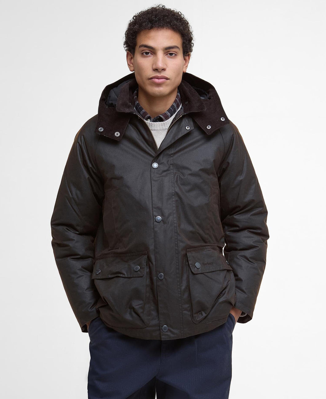 Barbour - Modern Beaufort Wax Jacket - Dark Brown Jacken Barbour