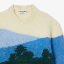 Laden Sie das Bild in den Galerie-Viewer, Lacoste - Alpaka Crewneck Sweater - Green/Blue Pullover Lacoste
