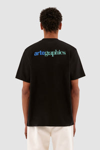 Arte Antwerp - Tommy Back Graphic T-Shirt - Black T-Shirts Arte Antwerp