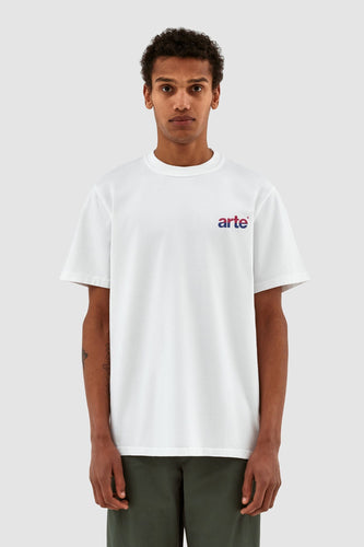 Arte Antwerp - Tommy Back Graphic T-Shirt - White T-Shirts Arte Antwerp