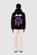 Laden Sie das Bild in den Galerie-Viewer, Arte Antwerp - Harmon Back Pixel Dancers Hoodie -Black Sweatshirts Arte Antwerp
