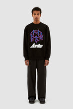 Laden Sie das Bild in den Galerie-Viewer, Arte Antwerp - Cohen Pixel Dancers Sweater - Black Sweatshirts Arte Antwerp
