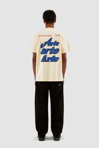 Arte Antwerp - Tommy Back Multi T-Shirt -Cream T-Shirts Arte Antwerp