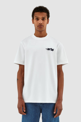 Arte Antwerp - Tommy Pixel Logo T-Shirt - White T-Shirts Arte Antwerp