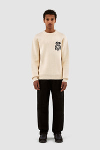 Arte Antwerp - Kobe Small Dancers Sweater - Cream Pullover Arte Antwerp