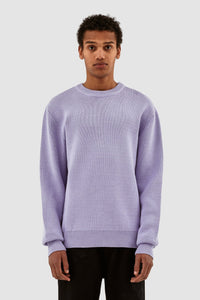 Arte Antwerp - Kobe Back Heart Sweater - Violet Pullover Arte Antwerp