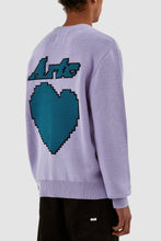 Laden Sie das Bild in den Galerie-Viewer, Arte Antwerp - Kobe Back Heart Sweater - Violet Pullover Arte Antwerp
