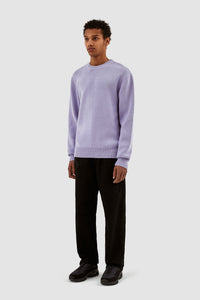 Arte Antwerp - Kobe Back Heart Sweater - Violet Pullover Arte Antwerp
