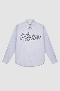 Arte Antwerp - Arte Blocks Shirt - Blue Hemden Arte Antwerp