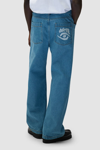 Arte Antwerp - Back Pocket Graphic Pants - Bleach Hosen Arte Antwerp