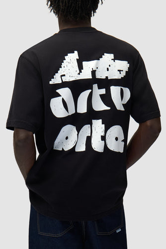 Arte Antwerp - Multi Arte Print T-Shirt - Black T-Shirts Arte Antwerp