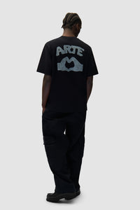 Arte Antwerp - Diels Scribble T-Shirt - Black T-Shirts Arte Antwerp