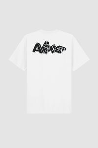 Arte Antwerp - Blocks Print T-Shirt - White T-Shirts Arte Antwerp