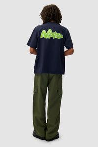 Arte Antwerp - Blocks Print T-Shirt - Navy T-Shirts Arte Antwerp