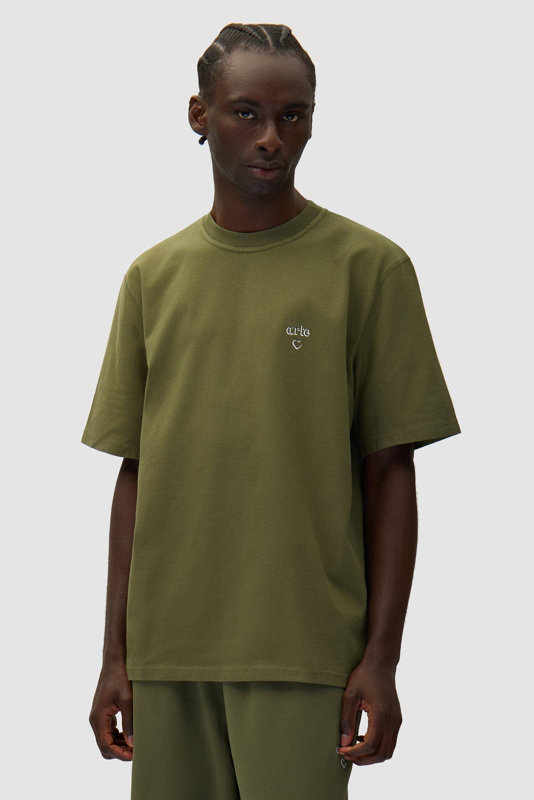 Arte Antwerp - Heart T-Shirt - Green T-Shirts Arte Antwerp