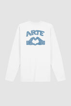 Laden Sie das Bild in den Galerie-Viewer, Arte Antwerp - Diels Scribble Longsleeve - White Longsleeves Arte Antwerp
