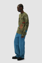 Laden Sie das Bild in den Galerie-Viewer, Arte Antwerp - Allover Waffle Longsleeve - Green Longsleeves Arte Antwerp

