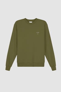Arte Antwerp - Heart Crewneck Sweater - Green Pullover Arte Antwerp